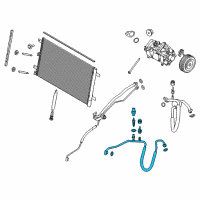 OEM 2015 Ford F-150 Discharge Line Diagram - FL3Z-19972-P