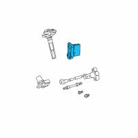 OEM 2008 Toyota Tundra ECM Diagram - 89661-0CB51