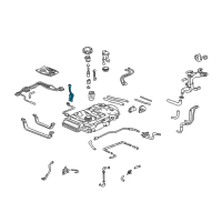 OEM 2000 Honda Odyssey Meter, Fuel Diagram - 17630-S0X-A03