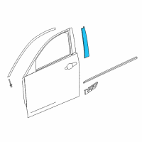 OEM 2016 Cadillac ATS Black Out Tape Diagram - 23337316