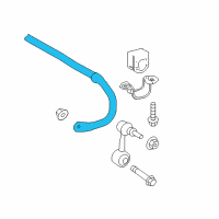 OEM Toyota Camry Stabilizer Bar Diagram - 48812-06240