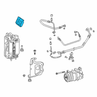 OEM Toyota GR Supra Control Module Diagram - 88650-WAA03