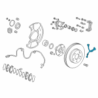 OEM 2022 Honda Accord Hose Set, Right Front Brake Diagram - 01464-TVA-A00