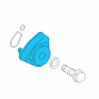 OEM 2011 Toyota Camry Oil Cooler Diagram - 15710-36010