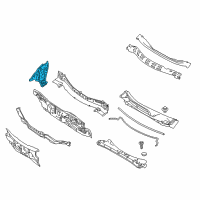 OEM 2015 Nissan Murano Dash Side LH Diagram - F7601-5AAMA