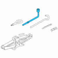 OEM Acura RLX Wrench, Wheel Diagram - 89211-SHJ-A01