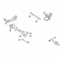 OEM 2008 Kia Rondo Bush-Rear Suspension Arm Diagram - 552152G000