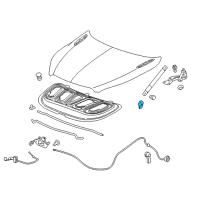 OEM 2020 Buick Envision Strut Support Bracket Diagram - 23246152