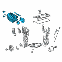 OEM 2019 Toyota RAV4 Intake Manifold Diagram - 17120-F0010