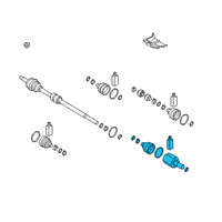 OEM 2019 Kia Forte Joint Kit-Fr Axle Di Diagram - 495L3M7400