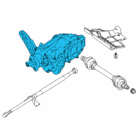 OEM 2019 Infiniti QX30 Final Drive Assy-Rear Diagram - 38300-5DA0C