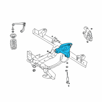 OEM 2003 Dodge Ram 1500 Lower Control Arm Diagram - 52106558AF