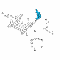 OEM 2014 Chevrolet SS Knuckle Diagram - 92257920