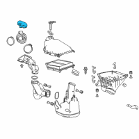 OEM 2016 Honda Accord Chamber Reso, Air Diagram - 17229-5A2-A00