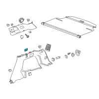 OEM 2018 Cadillac XT5 Interior Lamp Diagram - 13514047