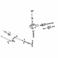OEM Ford Upper Bearings Diagram - D8AZ-3D525-A