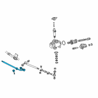 OEM 2002 Ford E-150 Econoline Center Link Diagram - 6C2Z-3304-D