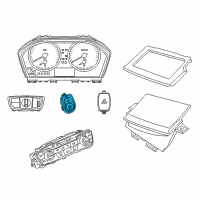 OEM 2018 BMW X1 Switch Start/Stop Switch Diagram - 61-31-9-289-135