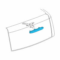 OEM 2003 Chevrolet SSR Lamp Asm-High Mount Stop Diagram - 15133728