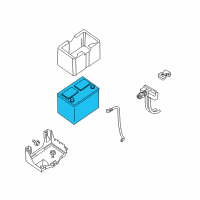 OEM Nissan Titan Battery Diagram - 24410-8S100
