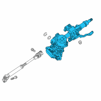 OEM 2017 Hyundai Elantra Column Assembly-Steering Diagram - 56310-F2200