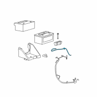 OEM 2007 Ford F-150 Cable Diagram - 4L3Z-14300-AAA