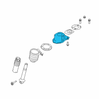 OEM Mercury Sable Upper Mount Diagram - 5F9Z-18192-BC