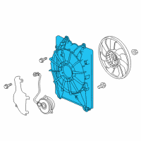 OEM 2022 Honda Pilot Sub Shroud Diagram - 38615-5J6-A01