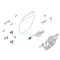 OEM 2007 Ford Five Hundred Handle, Inside Diagram - 8T5Z-5421818-A