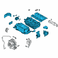 OEM Kia Battery System Assembly Diagram - 37503A8AS1