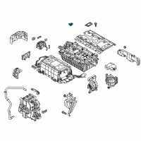 OEM 2018 Hyundai Sonata Service Plug Assembly-Male Diagram - 37586-E6500