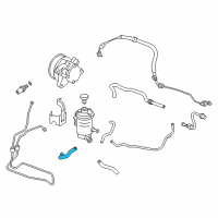 OEM Honda Tube, Suction Diagram - 53731-TA0-A00