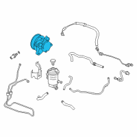 OEM 2013 Honda Crosstour Pump Assembly, Power Steering (L4) (Coo) Diagram - 56100-5J0-315