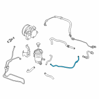 OEM 2010 Honda Accord Pipe B, Return (10MM) Diagram - 53779-TA0-A00