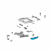 OEM 2007 Chrysler Crossfire Switch-Power Seat Diagram - 1BF40XDVAA