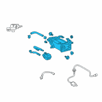 OEM 2011 Lexus GS450h Vapor Canister Diagram - 77740-30330