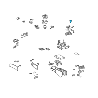 OEM Lexus Knob Sub-Assy, Shift Lever Diagram - 33504-50080-C0