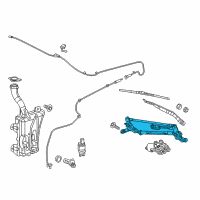 OEM 2015 Dodge Dart Linkage-WIPER Diagram - 68156261AB