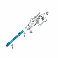 OEM 2021 BMW X1 Steering Spindle Diagram - 32-30-6-865-653