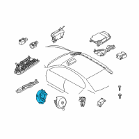 OEM BMW 535xi Coil Spring Cartridge Diagram - 61-31-6-976-395