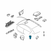 OEM 2014 BMW X6 Sensor Door Diagram - 65-77-9-118-167