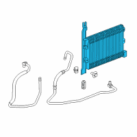 OEM Chevrolet Cooler Diagram - 22844507