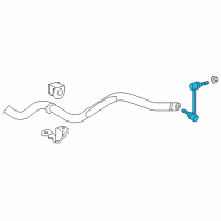 OEM 2014 Toyota Tacoma Stabilizer Link Diagram - 48820-04020