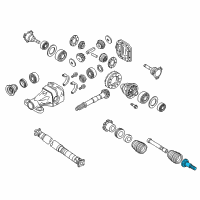 OEM 2019 Infiniti QX80 Joint Assembly Outer Diagram - 39211-1LB0A