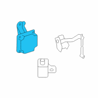 OEM 2012 Lexus ES350 Computer Assy, Active Engine Mount Control Diagram - 896A0-33010