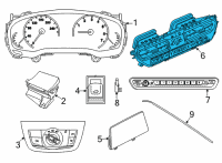 OEM 2021 BMW 430i xDrive AUTOMATIC AIR CONDITIONING C Diagram - 64-11-9-855-411