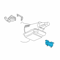 OEM Chevrolet Trailblazer EXT Mount Asm-Trans Diagram - 15179512