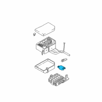 OEM 1996 Hyundai Accent Relay Assembly-Mini Diagram - 95220-3B200