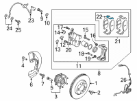 OEM 2021 Hyundai Santa Fe Spring-Pad Diagram - 58144-T1000