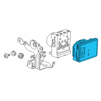 OEM 2015 Chevrolet Tahoe Control Module Diagram - 23380704